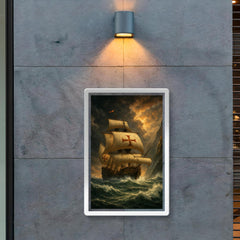 Vasco da Gama rounding the Cape storm poster 2