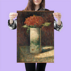 Vase of Flowers by Georges Seurat poster 3