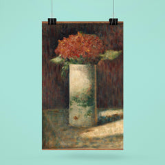 Vase of Flowers by Georges Seurat poster 6