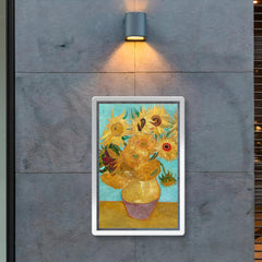 Vase with Twelve Sunflowers by Vincent van Gogh poster 2