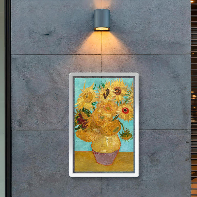 Vase with Twelve Sunflowers by Vincent van Gogh poster 2