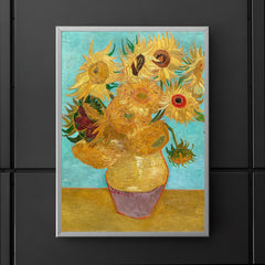 Vase with Twelve Sunflowers by Vincent van Gogh poster 5