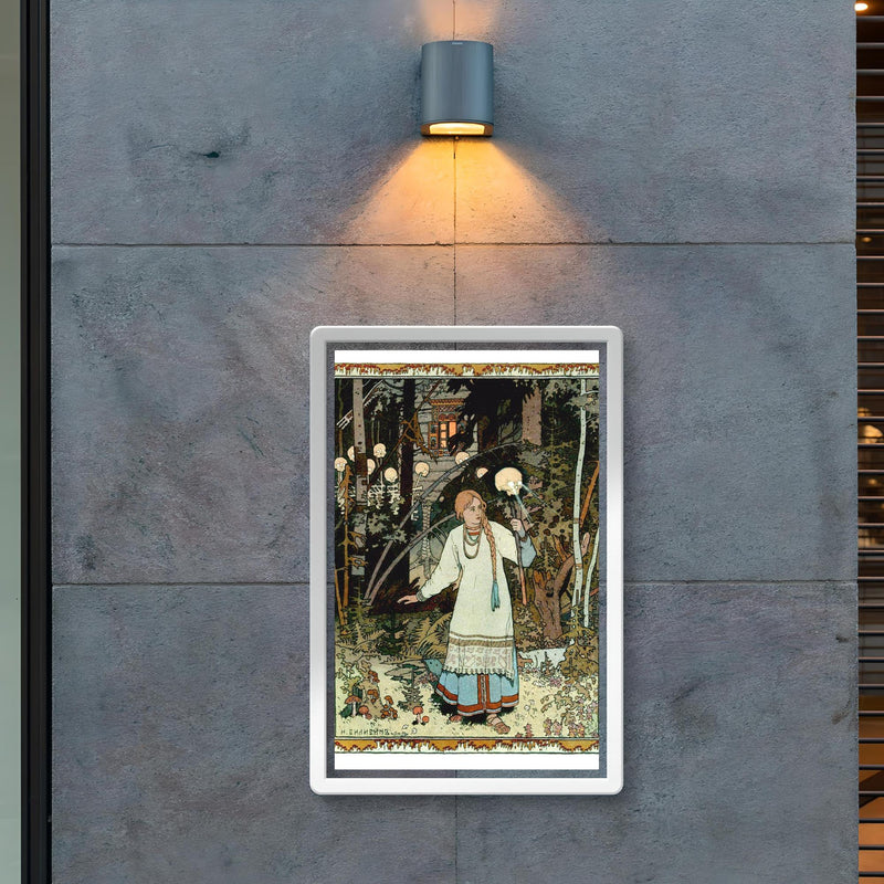 Vasilisa the Beautiful by Ivan Bilibin, 1899 poster 2