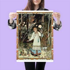 Vasilisa the Beautiful by Ivan Bilibin, 1899 poster 3