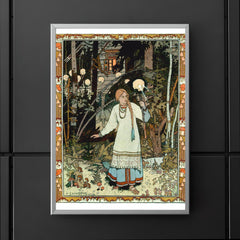 Vasilisa the Beautiful by Ivan Bilibin, 1899 poster 5