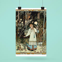 Vasilisa the Beautiful by Ivan Bilibin, 1899 poster 6