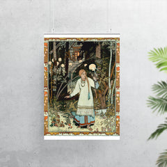 Vasilisa the Beautiful by Ivan Bilibin, 1899 poster 7