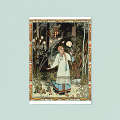 Vasilisa the Beautiful by Ivan Bilibin, 1899 poster 8