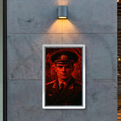 Vasily Arkhipov in submarine red light poster 2