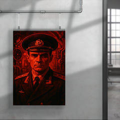 Vasily Arkhipov in submarine red light poster 4