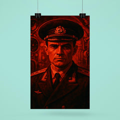 Vasily Arkhipov in submarine red light poster 6