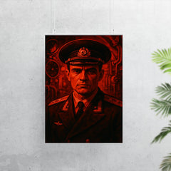 Vasily Arkhipov in submarine red light poster 7