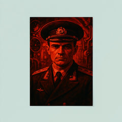 Vasily Arkhipov in submarine red light poster 8