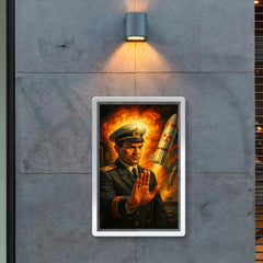 Vasily Arkhipov refusing nuclear launch poster 2