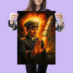 Vasily Arkhipov refusing nuclear launch poster 3