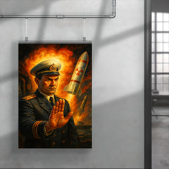 Vasily Arkhipov refusing nuclear launch poster 4