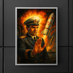 Vasily Arkhipov refusing nuclear launch poster 5
