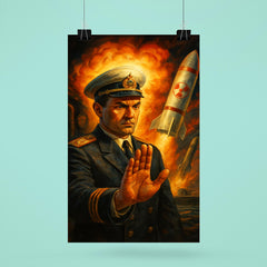 Vasily Arkhipov refusing nuclear launch poster 6