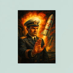 Vasily Arkhipov refusing nuclear launch poster 8