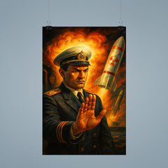Vasily Arkhipov refusing nuclear launch poster 9