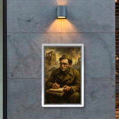 Vasily Grossman at Stalingrad with notebooks poster 2