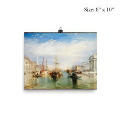 Venice from the Porch of Madonna della Salute by J M W Turner, 1835 poster 4
