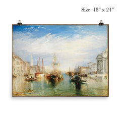 Venice from the Porch of Madonna della Salute by J M W Turner, 1835 poster 5
