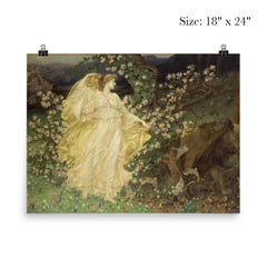 Venus and Anchises by William Blake Richmond, 1889-1890 poster 5