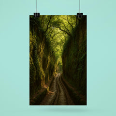 Vie Cave Etruscan Sunken Roads Italy poster 6