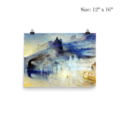 View of Amalfi by John Ruskin, 1844 poster 3