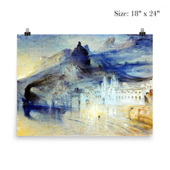 View of Amalfi by John Ruskin, 1844 poster 5