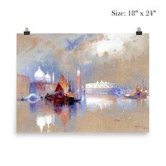 View of Venice by Thomas Moran, 1888 poster 5
