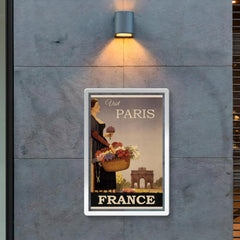 Vintage Paris France travel poster poster 2
