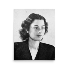 Violette Szabo poster on a plain backdrop in size 16"x20".