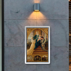 Virgin and Child Between Saint Genevieve and Joan of Arc by Elisabeth Sonrel, 1916 poster 2