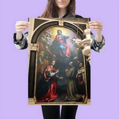 Virgin and Saints by Cristofano Allori poster 3