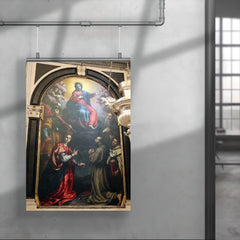 Virgin and Saints by Cristofano Allori poster 4