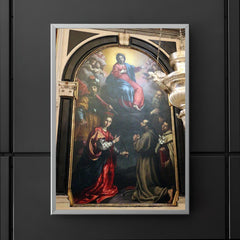 Virgin and Saints by Cristofano Allori poster 5