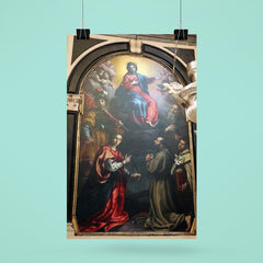 Virgin and Saints by Cristofano Allori poster 6