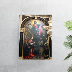 Virgin and Saints by Cristofano Allori poster 7