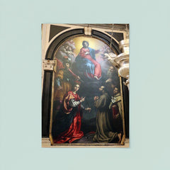 Virgin and Saints by Cristofano Allori poster 8