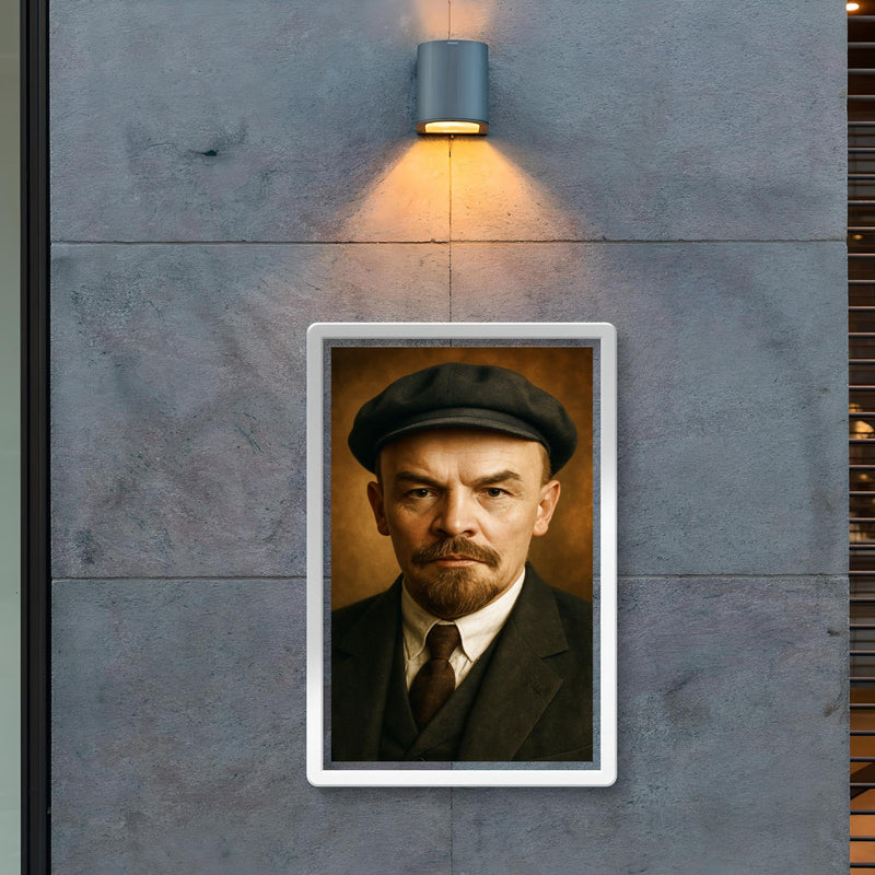 Vladimir Lenin portrait poster 2