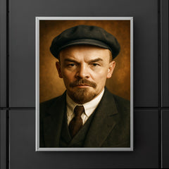 Vladimir Lenin portrait poster 5