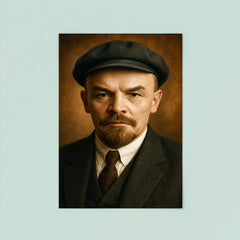 Vladimir Lenin portrait poster 8