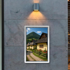 Vlkolinec Wooden Village Slovakia poster 2