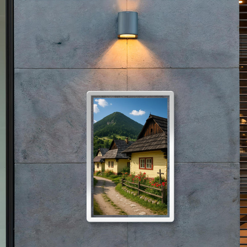 Vlkolinec Wooden Village Slovakia poster 2