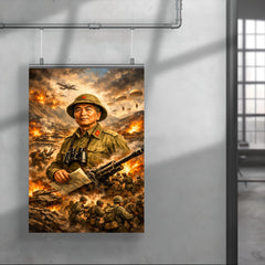 Vo Nguyen Giap at Dien Bien Phu poster 4