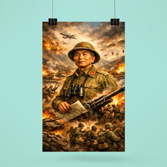 Vo Nguyen Giap at Dien Bien Phu poster 6