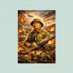 Vo Nguyen Giap at Dien Bien Phu poster 8