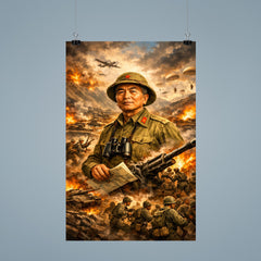 Vo Nguyen Giap at Dien Bien Phu poster 9
